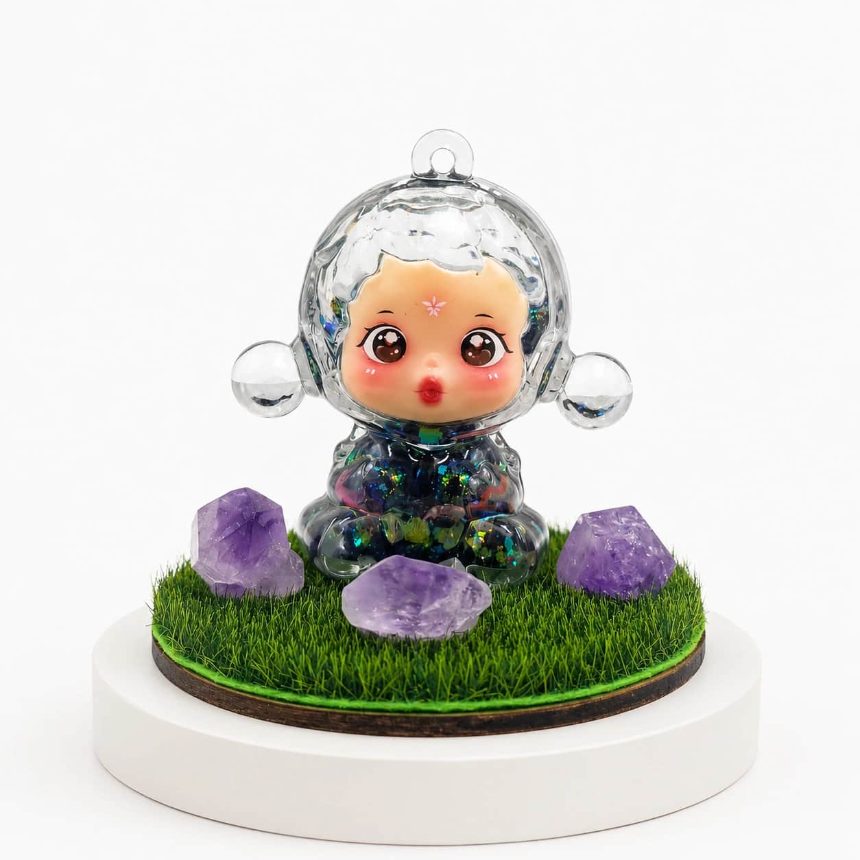 Celestial Amethyst Charm Decorative Miniature 2