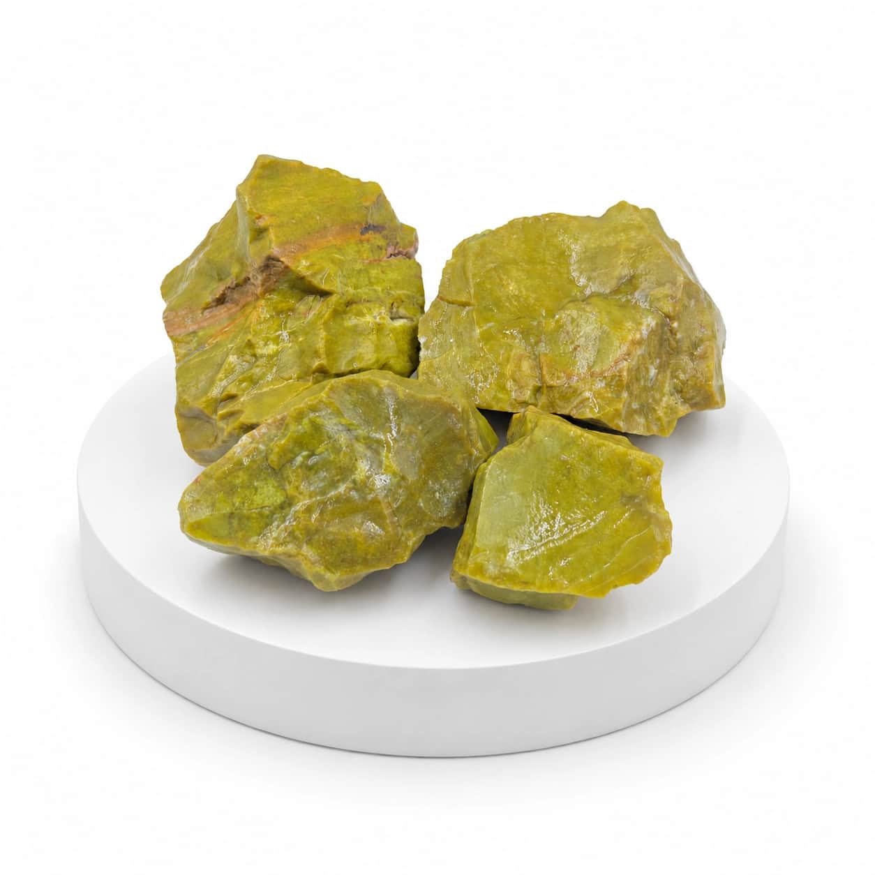 Green Opal A Quality Raw Stone - Natural Rough Green Opal Gemstone Pieces 2