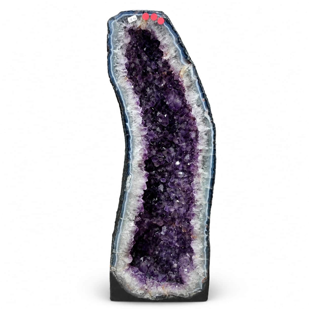 Natural Amethyst Geode Decorative Showpiece - 23 KG, 25.2 Inch 2