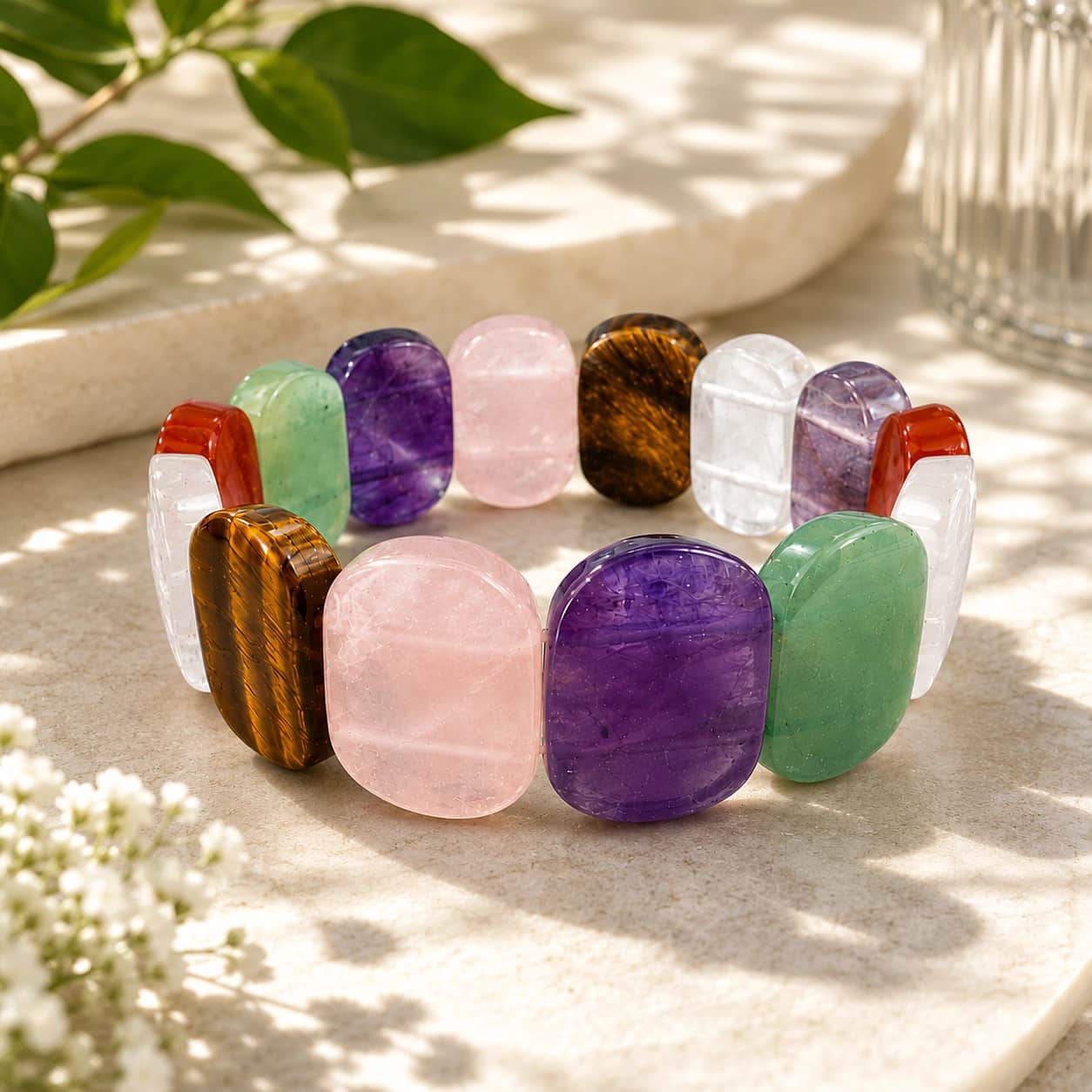Natural Multi Crystals Healing Bracelet 1