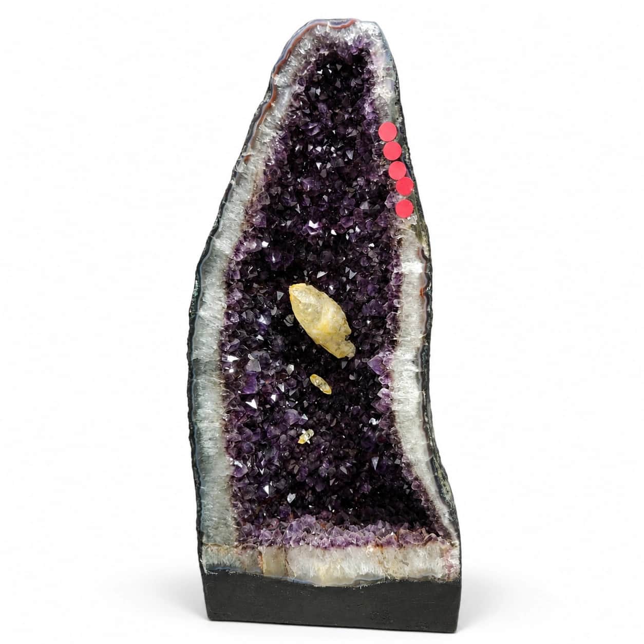 Natural Purple Amethyst Geode Decorative Showpiece - 16 KG, 19 Inch Premium Crystal Home Décor 2