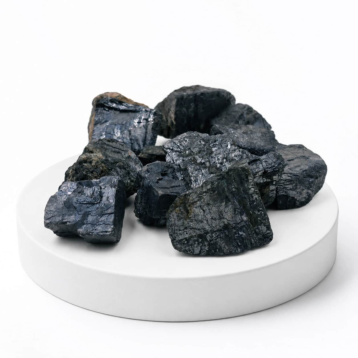 Natural Raw Black Tourmaline Gemstone | Rough Black Schorl Crystal | #1 Protection & Grounding Healing Stone 2