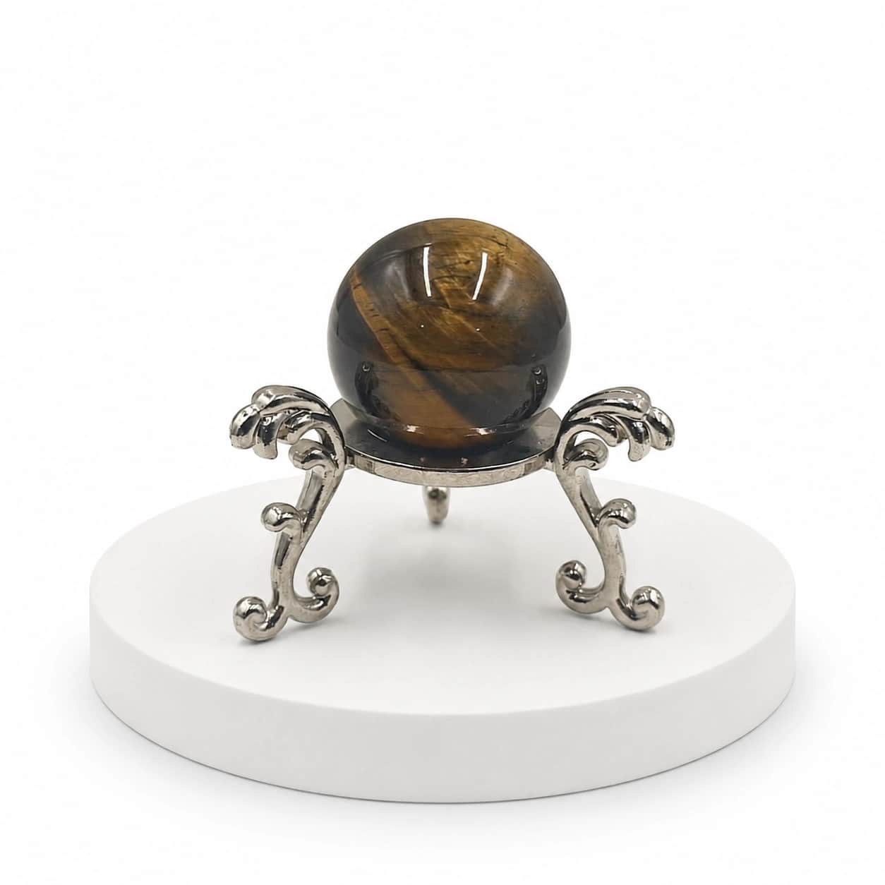 Natural Tiger Eye Gemstone Sphere 2