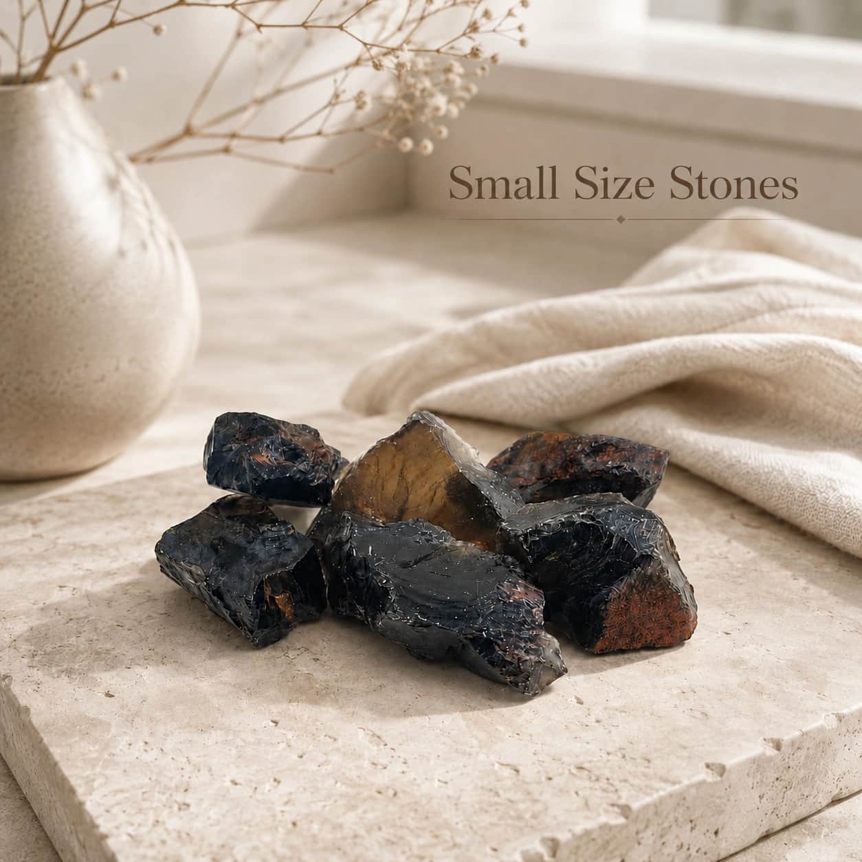 Smoky Quartz Natural Raw Gemstone Small Size Rough Stones 1