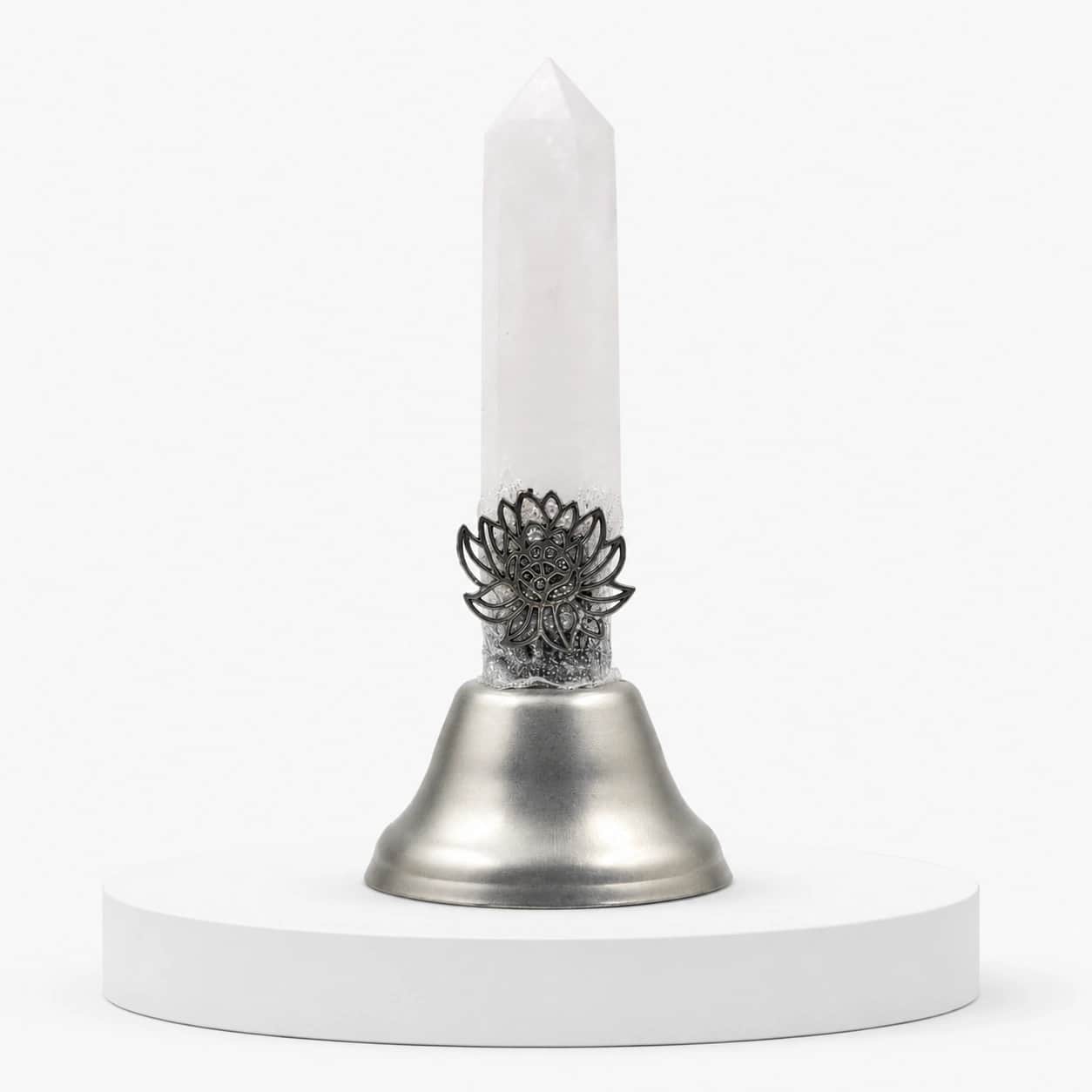 White Crystal Bell Decor 2